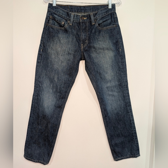 Levi's Men's 511 Skinny Dark Wash Indigo Slim Jeans 32×32 Y2K-Adjacent Retro - Picture 6 of 8